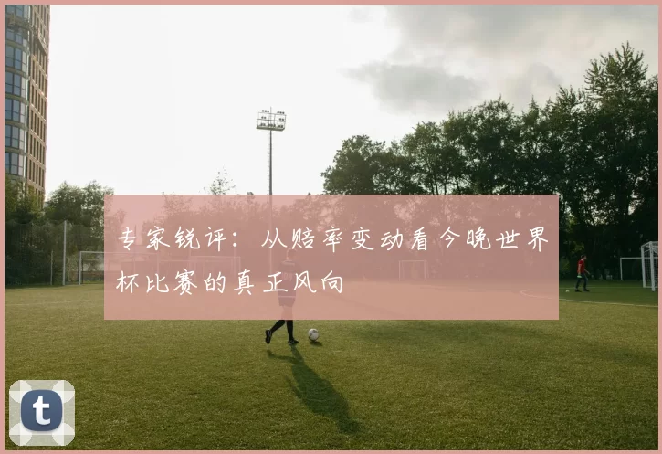专家锐评：从赔率变动看今晚世界杯比赛的真正风向
