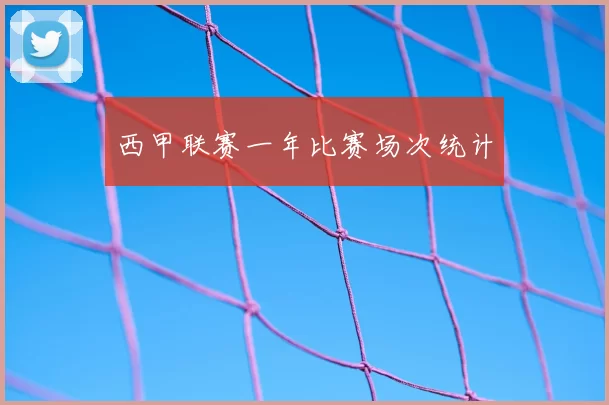 西甲联赛一年比赛场次统计