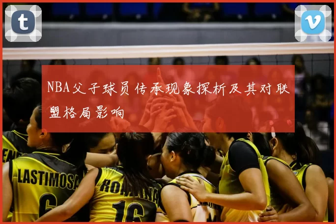 NBA父子球员传承现象探析及其对联盟格局影响