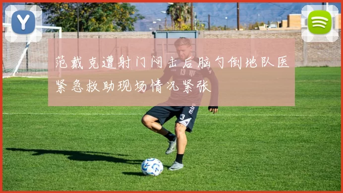 范戴克遭射门闷击后脑勺倒地队医紧急救助现场情况紧张