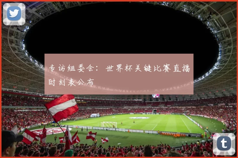 专访组委会：世界杯关键比赛直播时刻表公布